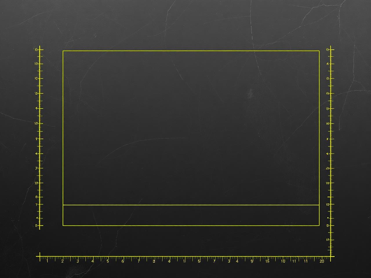 Design studio workbench with layout grids and ruler marks in lime, representing Zubru Creative's design and print heritage since 2017